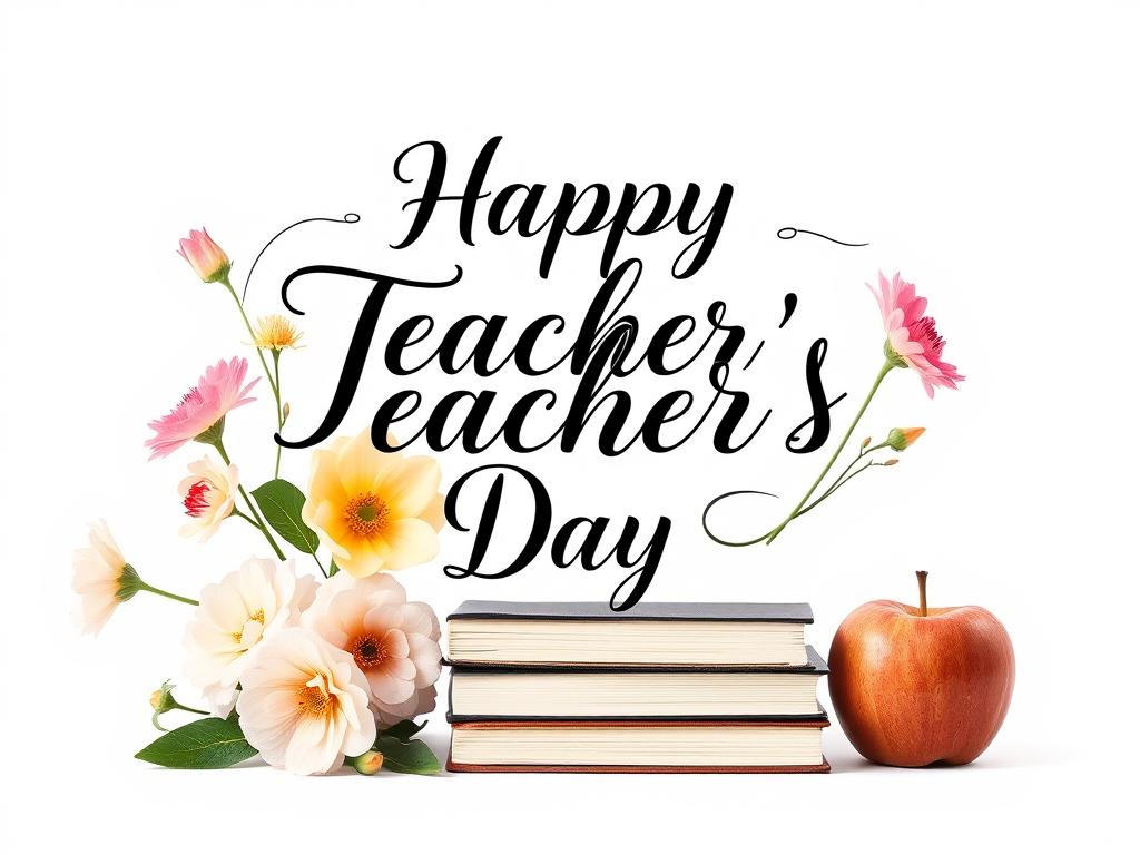 Kartka z życzeniami dla nauczyciela